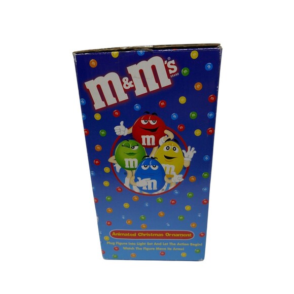 M&M's 1999 Animated Christmas Ornament - Picture 5 of 6